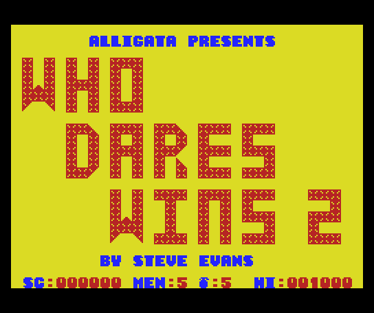 Who Dares Wins 2